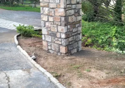 Elegant Garden Stonework