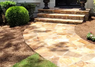 Modern Rock Landscaping